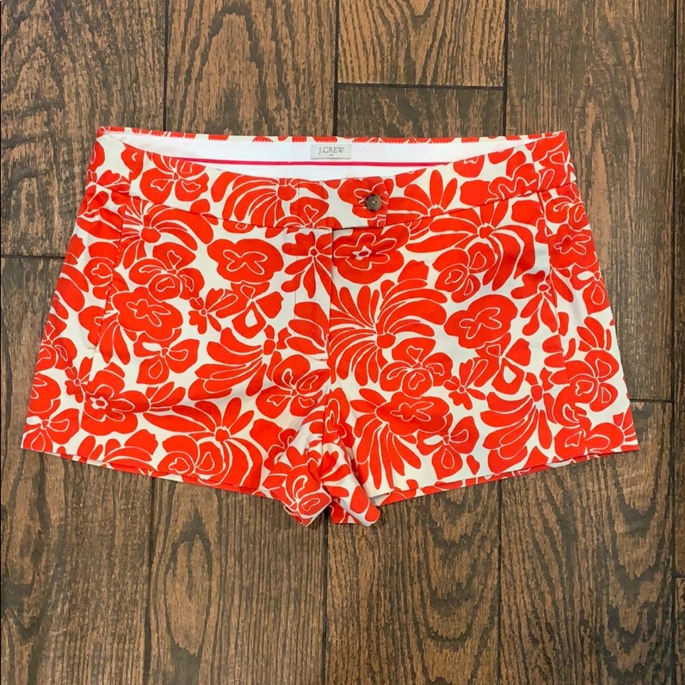 Patterned J Crew Shorts